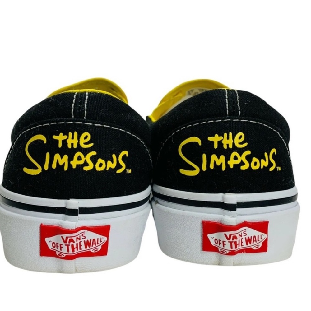 🔥Vans The Simpsons Slip On Homer and Bart Skate Shoe - Limited Edition Rare 🔥 - Picture 4 of 10